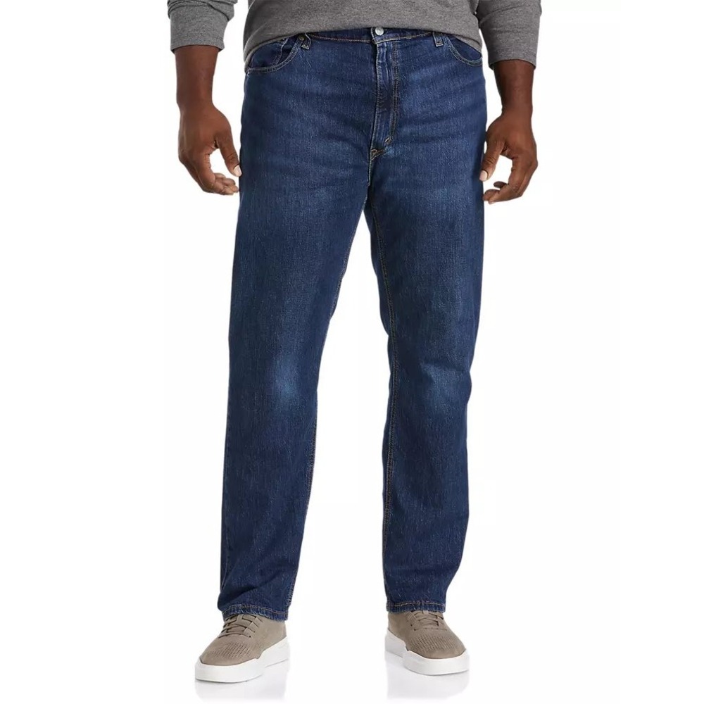 Levi's 541 EcoEase Athletic Fit Stretch Jeans Big & Tall 46 Hawthorne Shocking